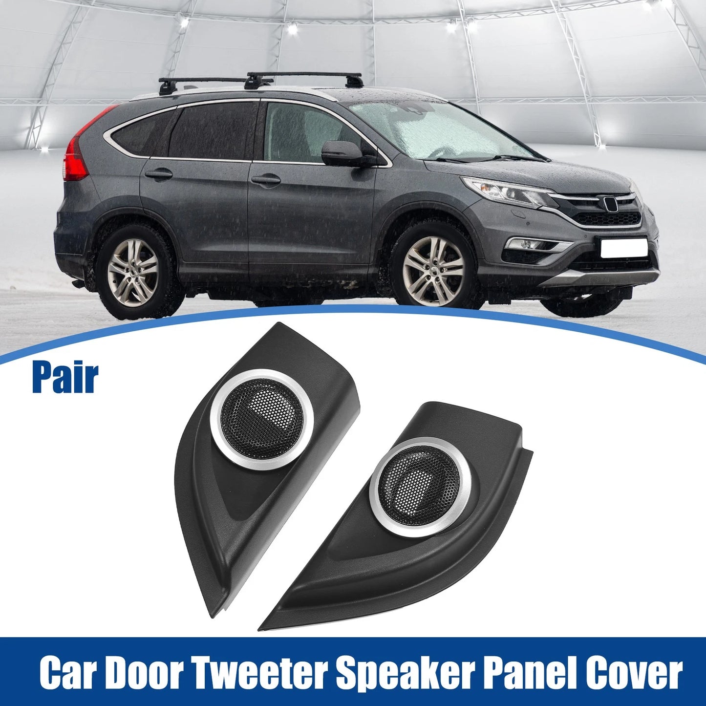 1 Pair Tweeter Speaker Panel Cover Trim for Honda City (2014–2019)