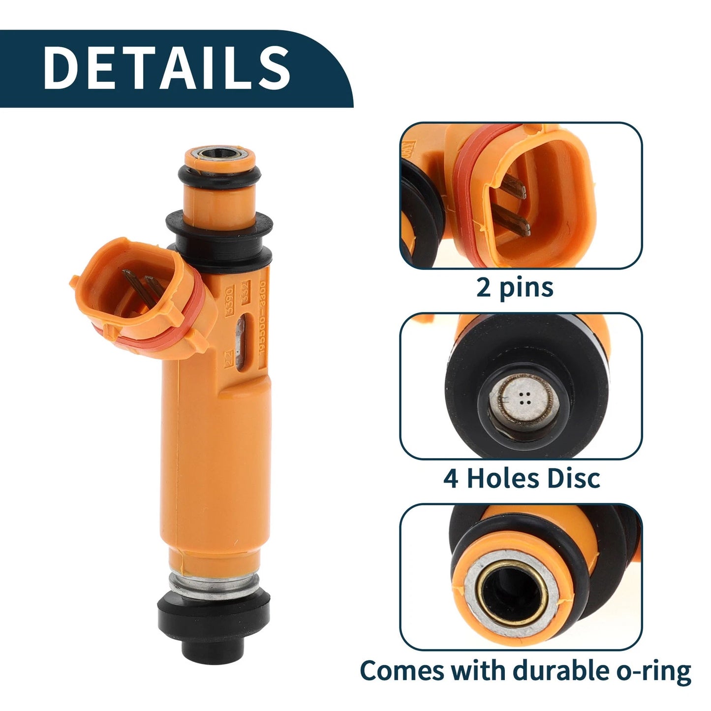 Fuel Injector No. 195500-3300 for Mitsubishi Montero (1998–2002)