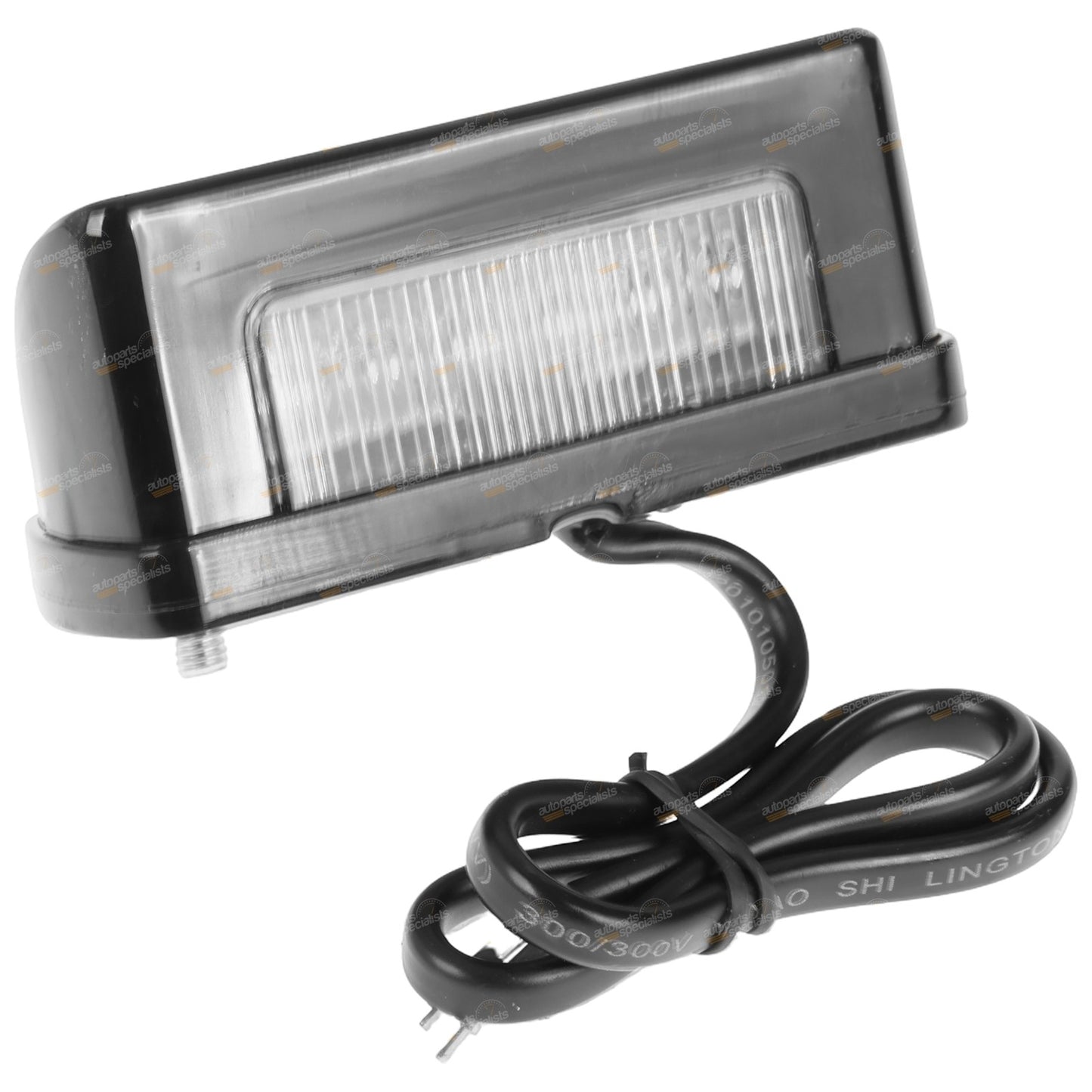 6 LED Number Plate Lights for Universal Vehicles (10-30 Volt)