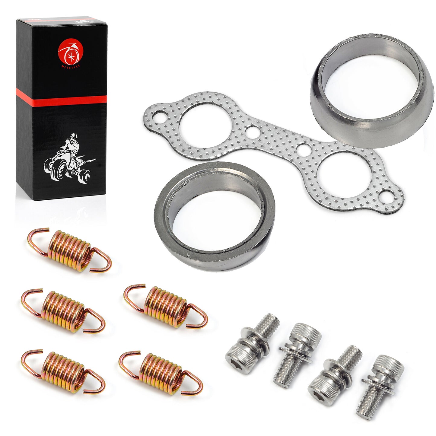 Exhaust Muffler Gasket Seal Kit for Polaris Sportsman (600–800)