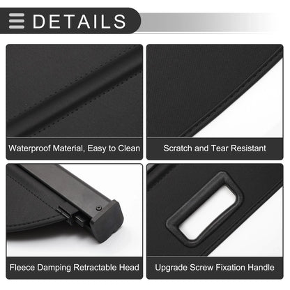 Retractable Cargo Cover for Lexus NX NX250 NX350 NX350h (2023-2024) Gloss Black