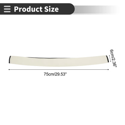 Beige Seat Belt Cover Pad for Universal Fit (75cm)