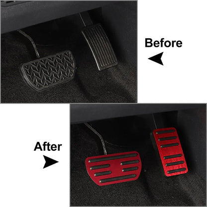 Stainless Steel Brake Gas Pedal Covers for Haval H2 H4 H6 M6 F5 (2014-2023)