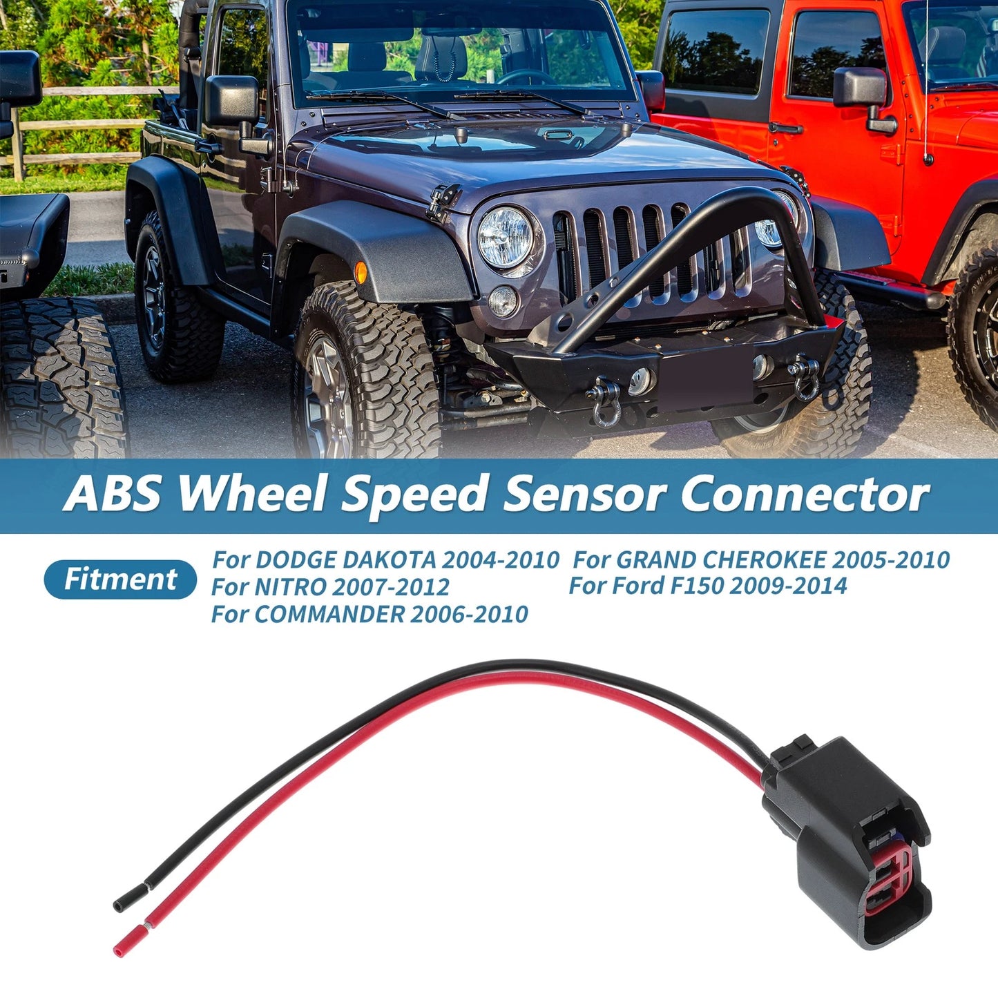 ABS Wheel Speed Sensor Connector for Dodge (88861094/52125003AB)