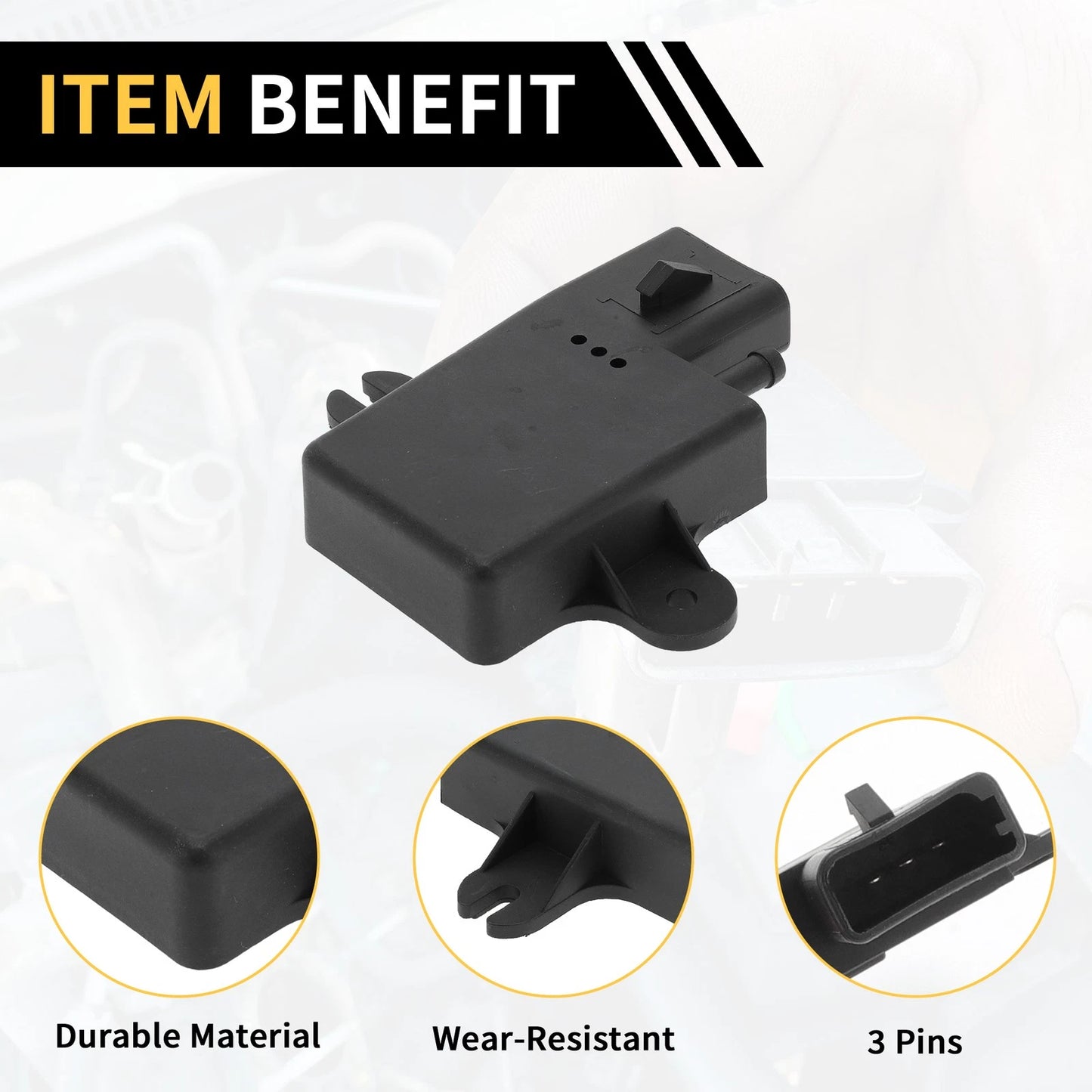 Manifold Absolute Pressure Sensor for Ford F-150 F-250 (1984–1996) No.E3TF9F479AA