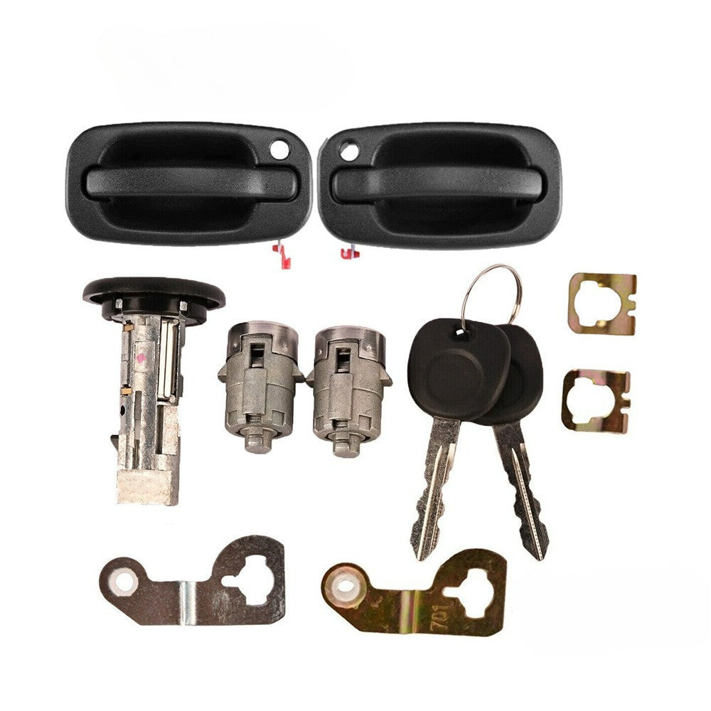 Ignition Switch Lock Door Handle for Chevy Silverado (2001–2006)