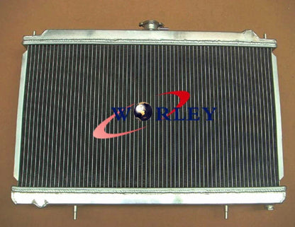 Aluminum Radiator & Shroud +  Fans for Nissan Silvia S14 S15 (1995-2002)