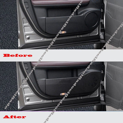 Leather Door Kick Pad Trim Cover for Lexus RX350 450H (2016–2022)