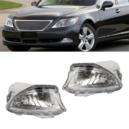 Clear Fog Light Lens for Lexus LS460 LS600h (2007-2017)  LH RH