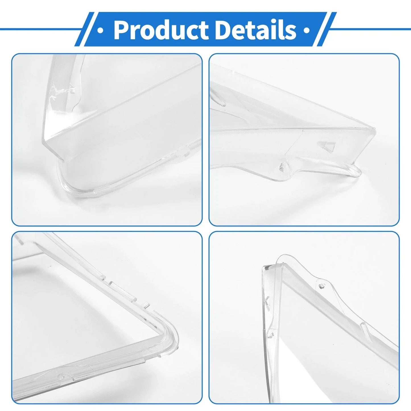 1 Pc Front Left Headlight Lens Cover for BMW 3 Series E90 (2005-2013)