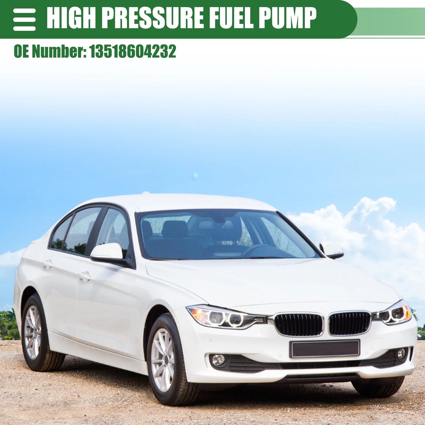 High Pressure Fuel Pump for BMW X5 X6 530i 550i 750i 750Li M5 M6 (2000–2023) No.13518604232