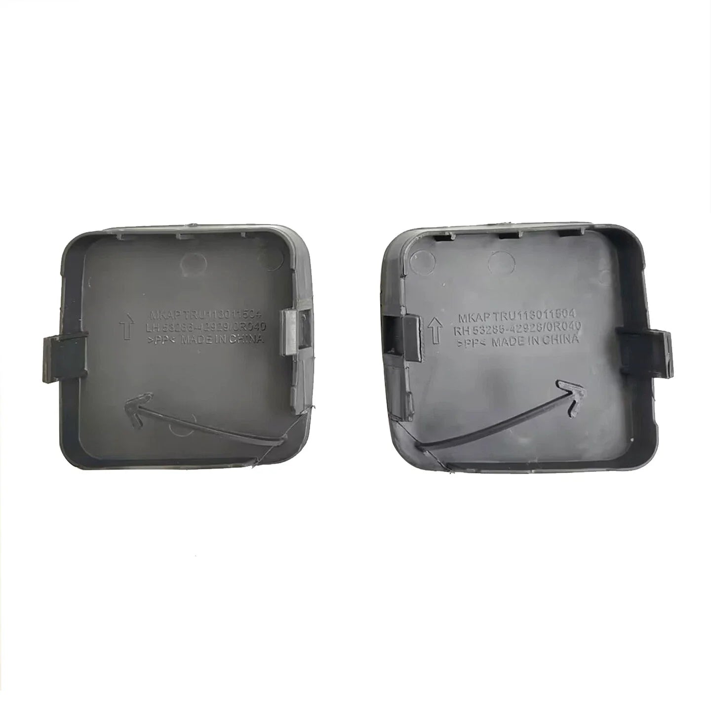 Tow Eye Hook Cover Cap Left & Right 2x for Toyota RAV4 (2011–2012)