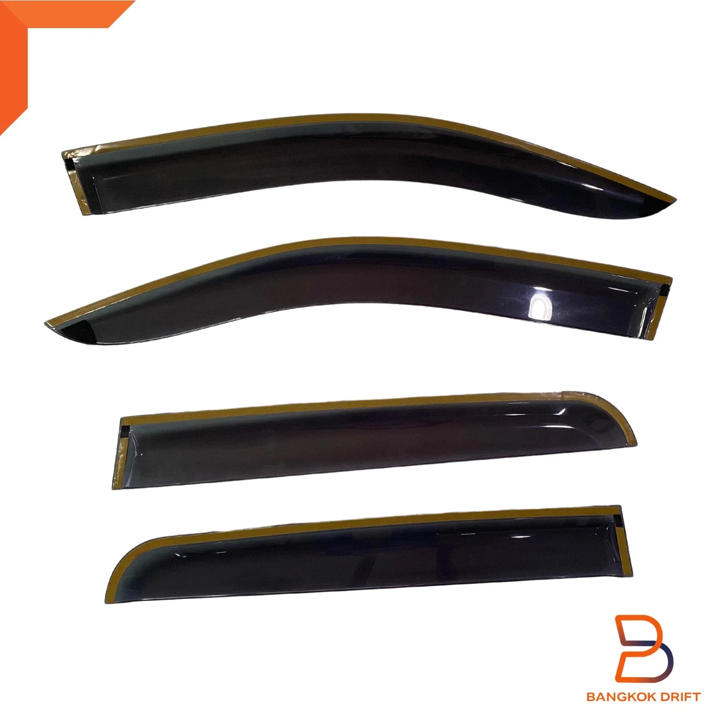 Rain Shield Wind Deflector for Toyota Hilux Ute 2005-2014 Dual Cab