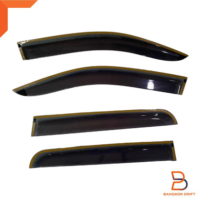 Rain Shield Wind Deflector for Toyota Hilux Ute 2005-2014 Dual Cab