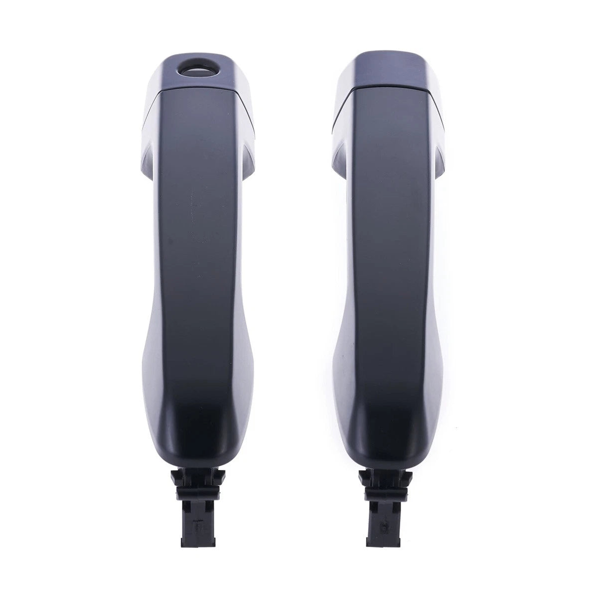 Set of 2 Outer Door Handles for Toyota Landcruiser J150 (2009–2023) Black