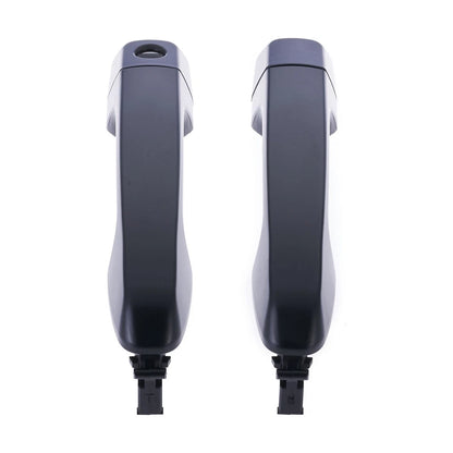 Set of 2 Outer Door Handles for Toyota Landcruiser J150 (2009–2023) Black