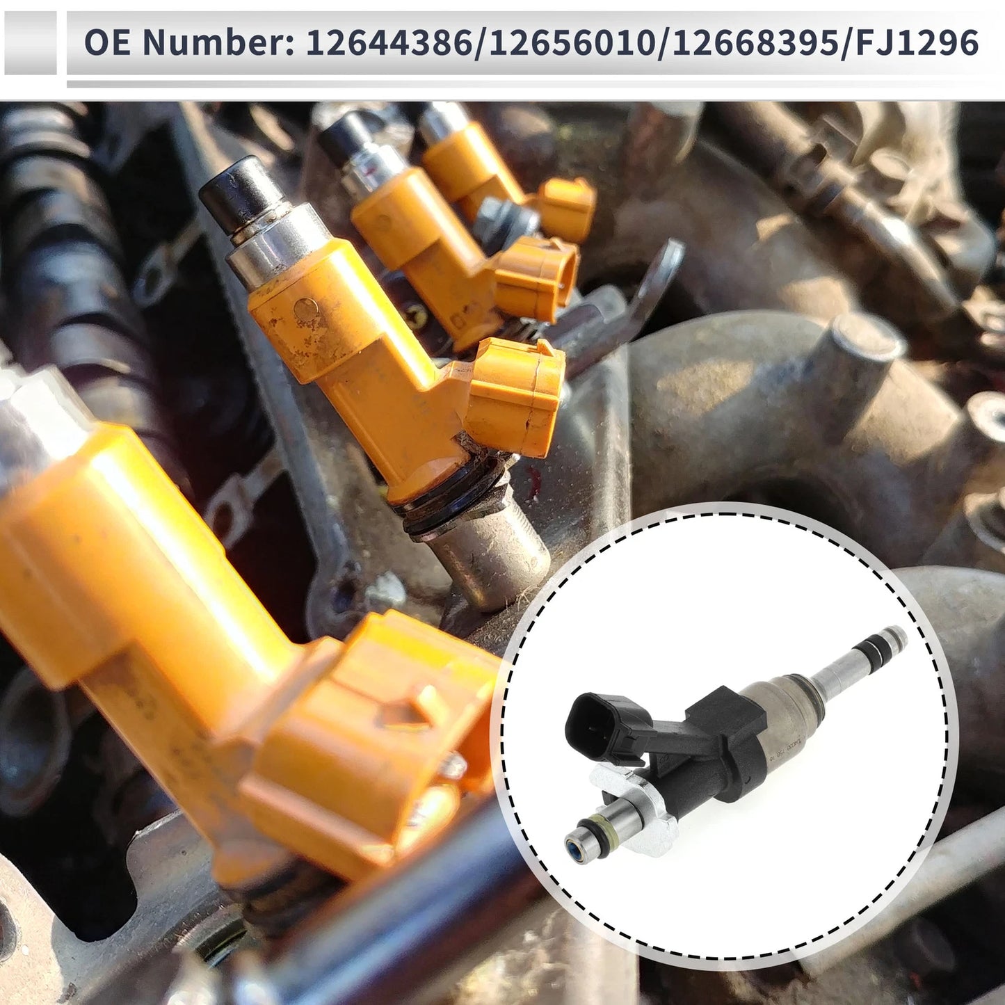 Fuel Injector No. 12644386 for Chevy Silverado 1500 (2014–2018)