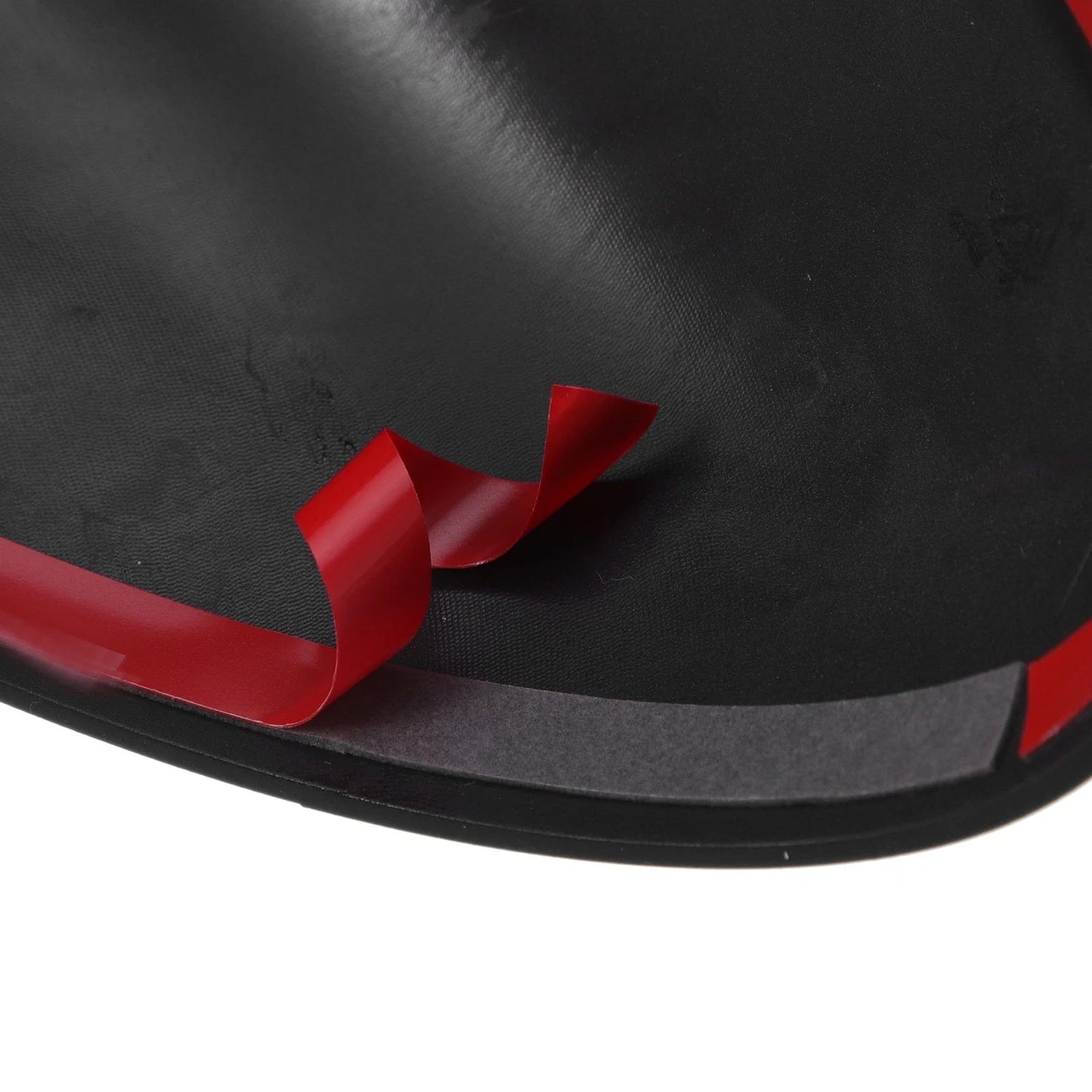 1 x Rear View Mirror Cover Shell with Back Adhesive for BMW Bright Black