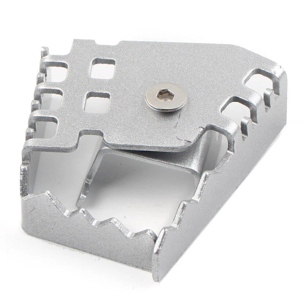 Rear Foot Brake Lever Pedal Enlarger for BMW F650GS F700GS F800GS R1200GS (2008–2018) Silver
