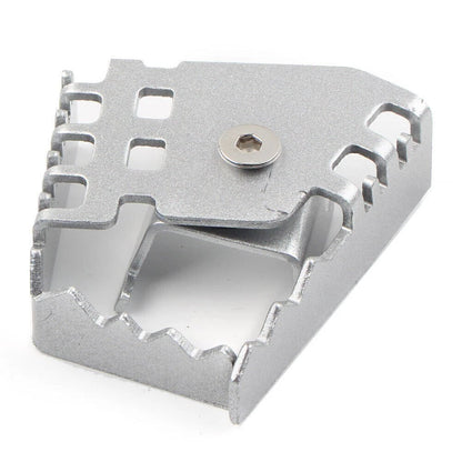 Rear Foot Brake Lever Pedal Enlarger for BMW F650GS F700GS F800GS R1200GS (2008–2018) Silver