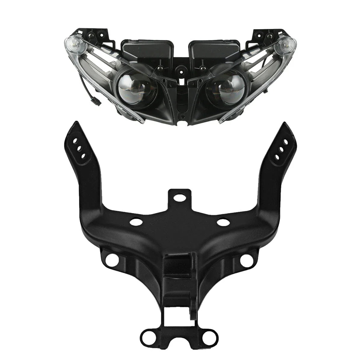 Front Headlight Assembly & Fairing Stay Bracket for Yamaha YZF R1 (2012-2014)