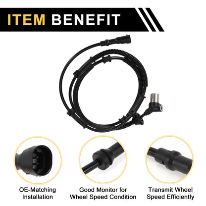 ABS Wheel Speed Sensor No. 56027729 for Jeep TJ (1997–2006) Rear Left