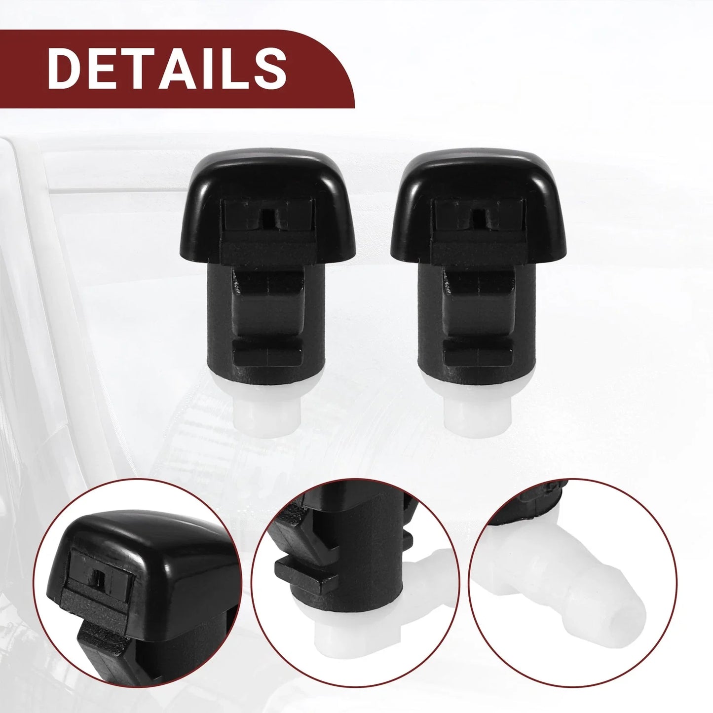 Windshield Washer Nozzle Set for Dodge Durango