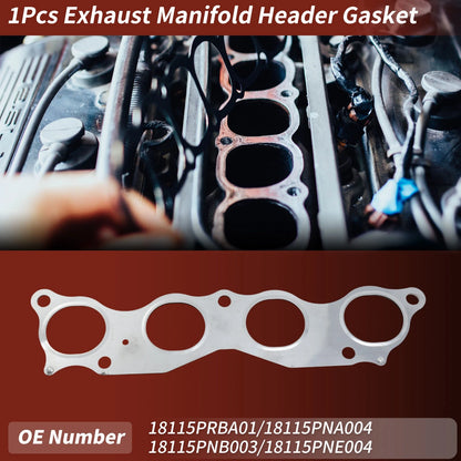 Exhaust Manifold Header Gasket for Honda Element (2003–2011) No. 18115PRBA01