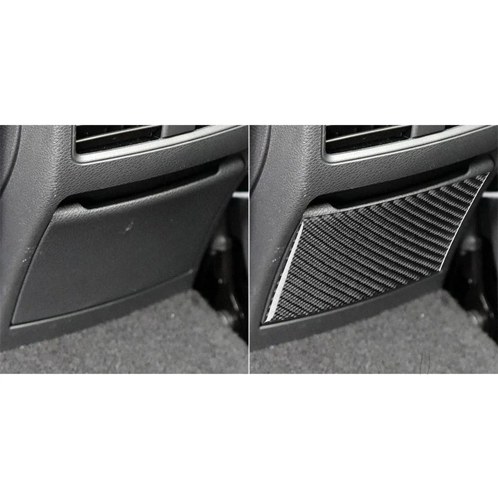 Carbon Fiber Rear Storage Box Cover for Benz CLA C117 (2013-2019)