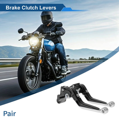 Adjustable Brake Clutch Levers for Kawasaki Ninja 650R (2006–2011) 1 Pair