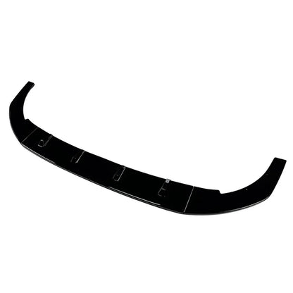 Black Front Bumper Lip Spoiler for Volkswagen Golf 8 CS R (2020-2024)
