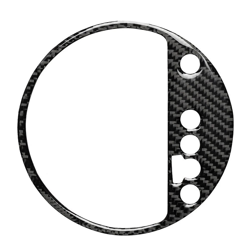 Carbon Fiber Armrest Storage Box Cover Trim for Audi A3 S3 (2013–2020)