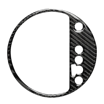 Carbon Fiber Armrest Storage Box Cover Trim for Audi A3 S3 (2013–2020)