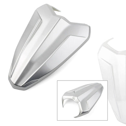 Silver Rear Pillion Seat Cover for Yamaha YZF R15 (2017-2021)