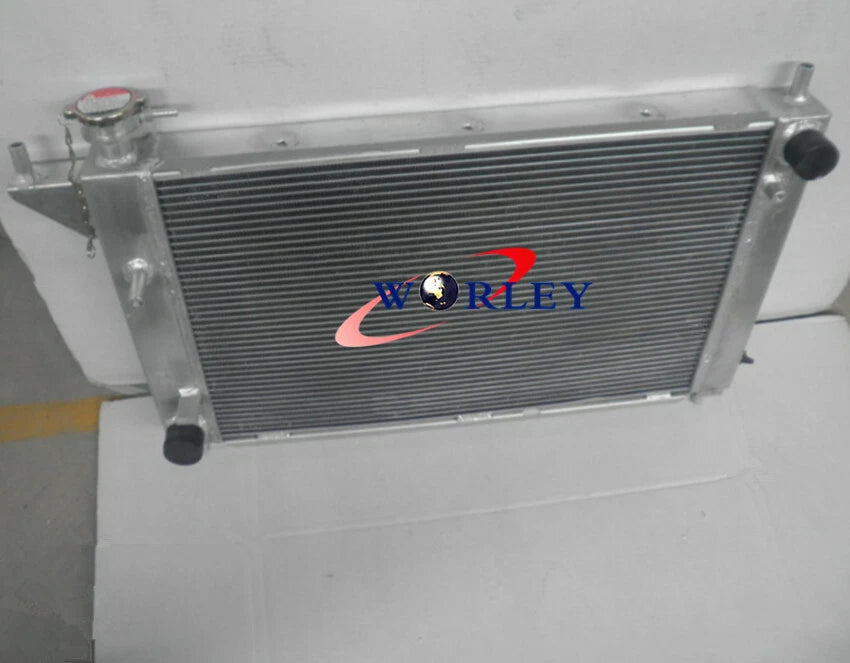 3 Row Aluminum Radiator with Fan for Ford Mustang GT/GTS/SVT (1994–1995)