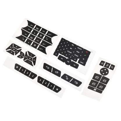 Button Stickers Front Radio Repair Steering Steel for Car