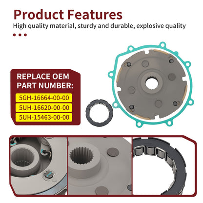 Wet Clutch Centrifugal Carrier Kit for Yamaha Grizzly 350 (2007–2012)