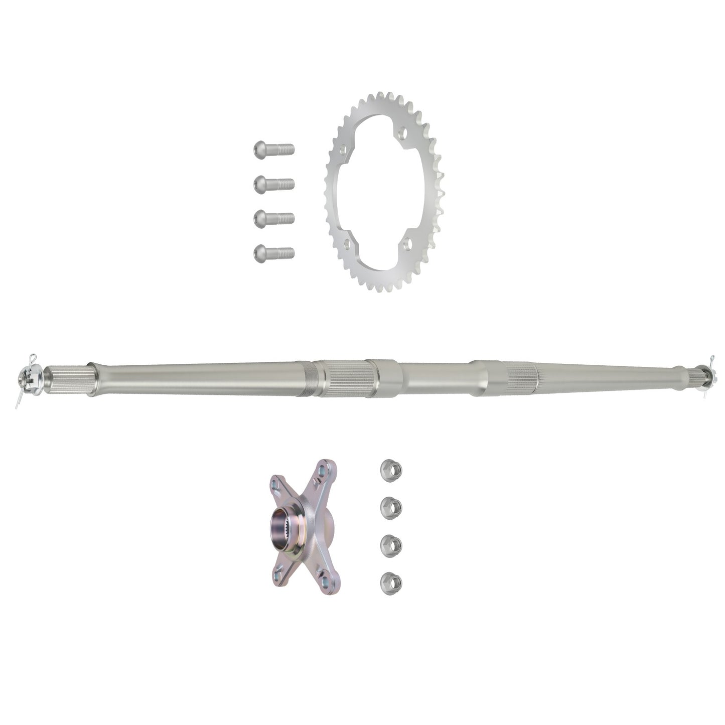 Rear Axle Kit for Yamaha YFZ450 (2004–2023)
