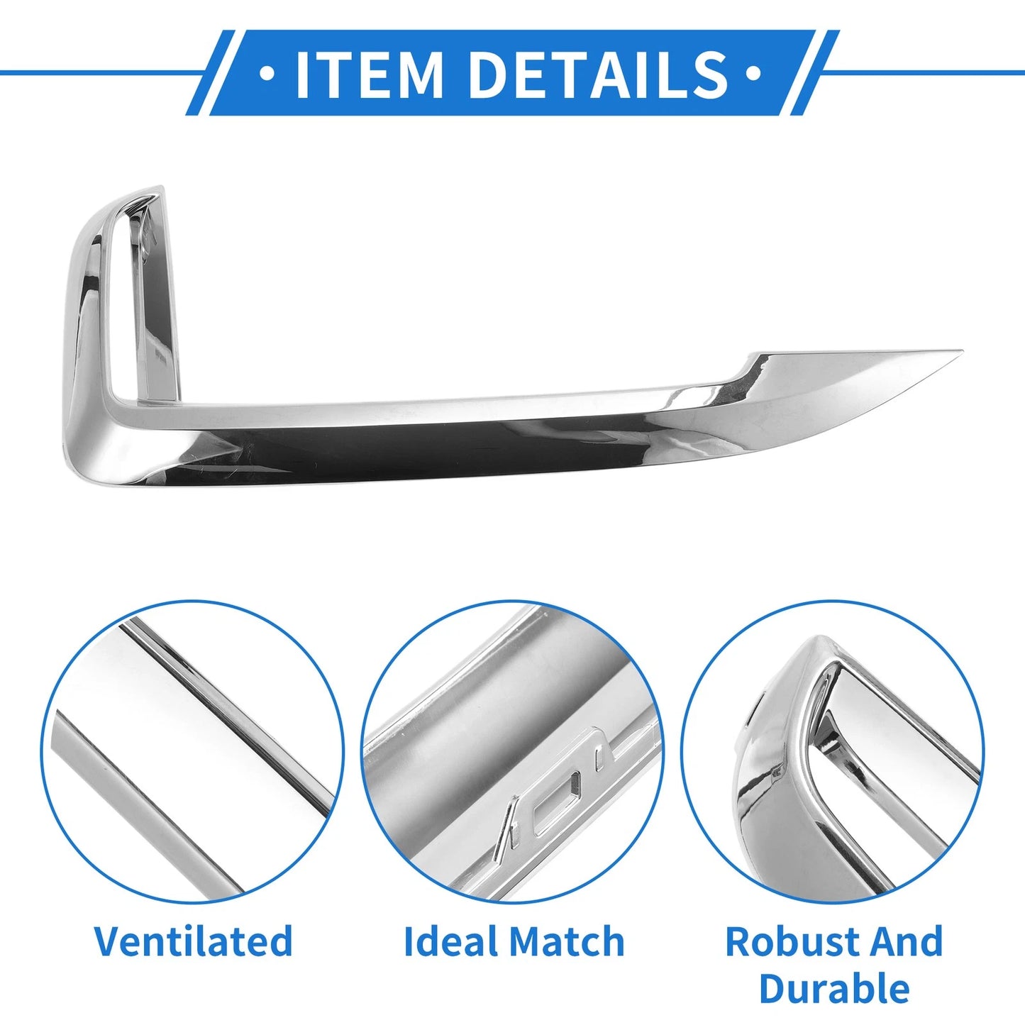 Front Left Bumper Grille Trim for BMW G12/7 Series M (2017–2018)
