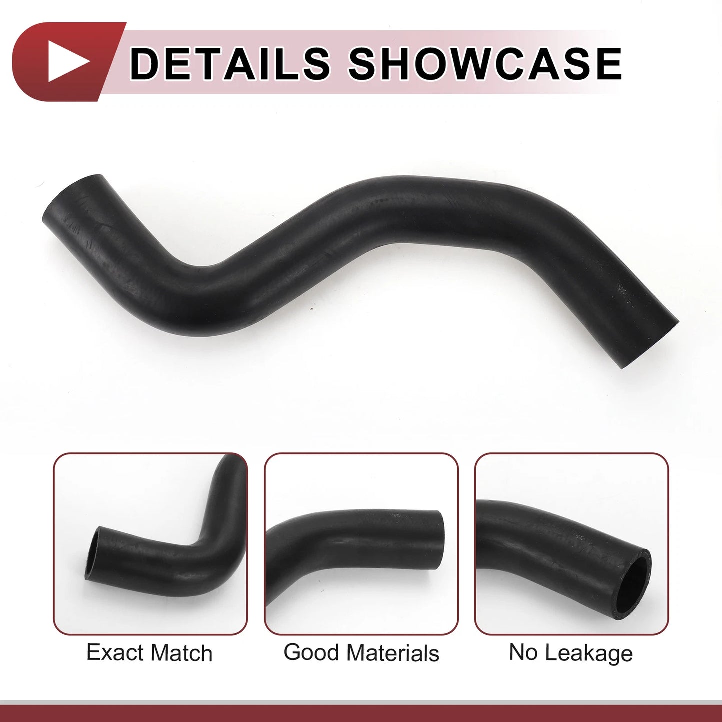 Radiator Coolant Hose for Toyota Tacoma 3.4L (1995–2004) No. 16571-07030