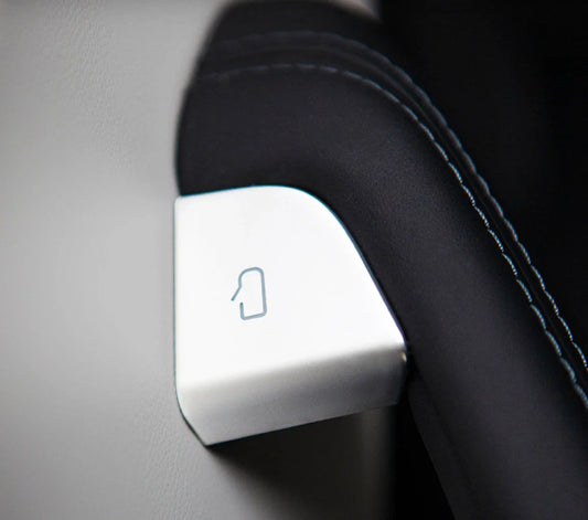11x Silver Window Lift Panel Switch Button Cover for Tesla Model Y