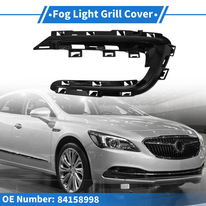 1 Pc Fog Light Grill for Buick Lacrosse (2019) No. 84158998 Black