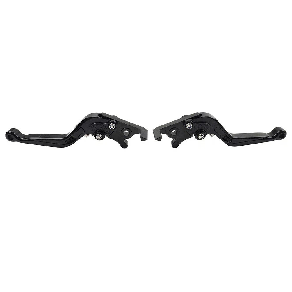 CNC Extendable Brake Clutch Levers for Yamaha YZF R1 (2009-2014) Black