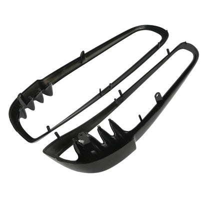 Black Radiator Trim Bezels for Harley V-Rod VRSCA VRSCB (2001-2010)
