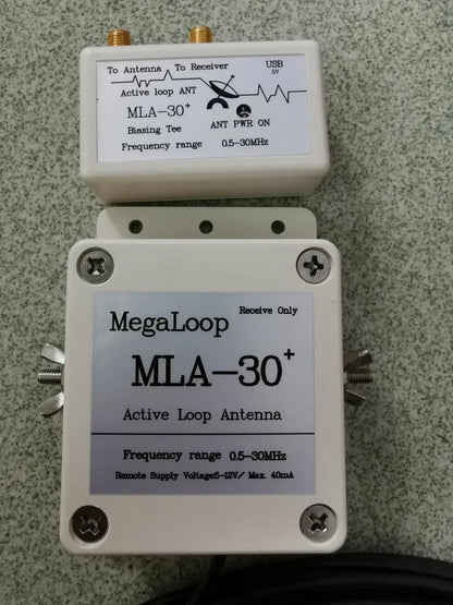 Upgrade Loop Antenna for MLA-30+ Short Wave Radio 0.5–30MHz