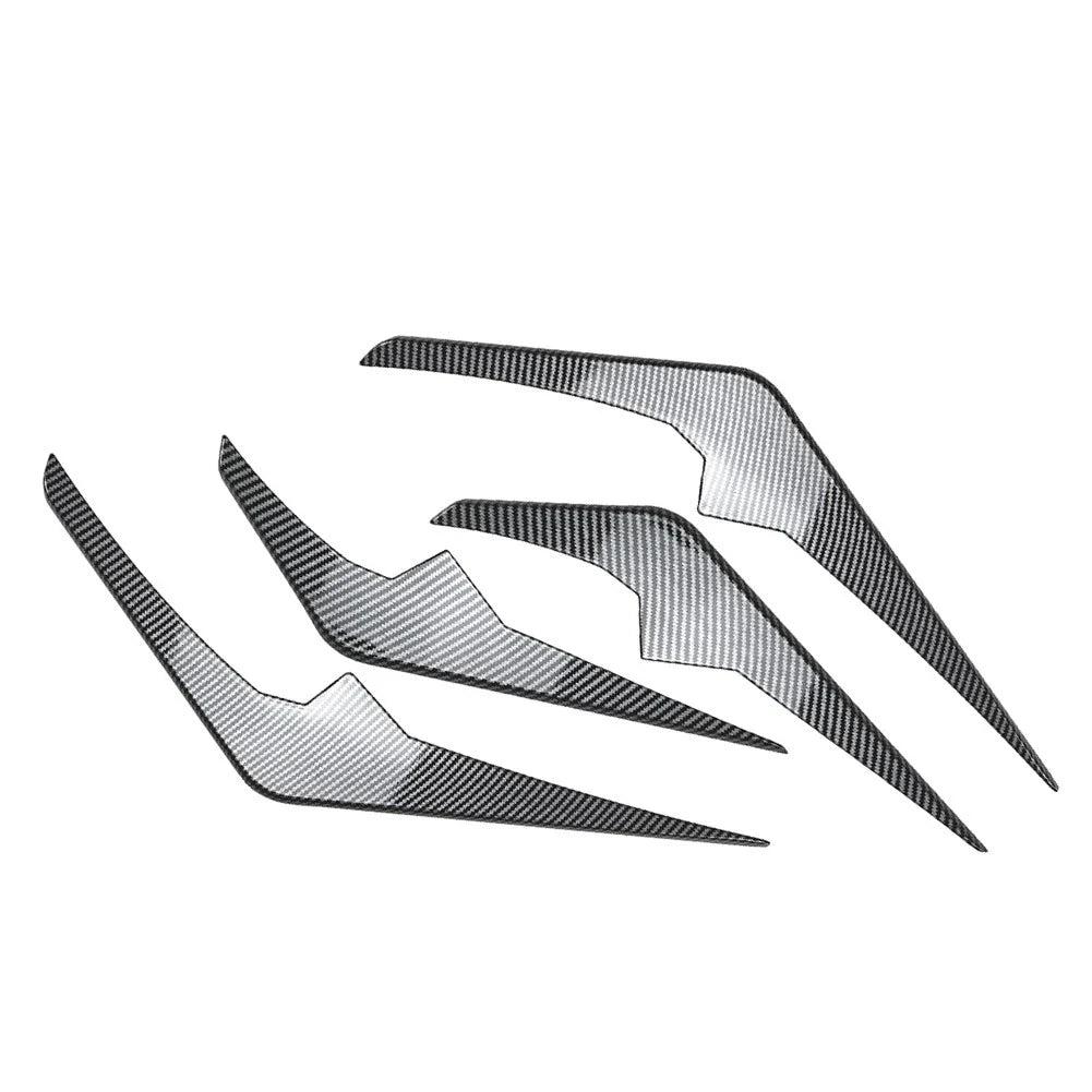 Carbon Black Front Bumper Side Air Vent Trim Cover for BMW X6 G06 (23-25)