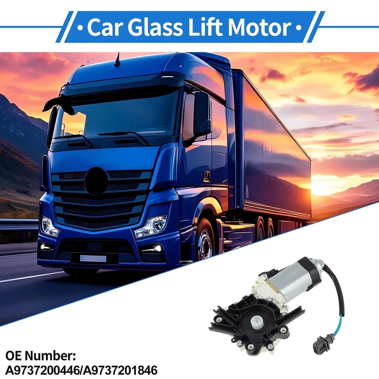 Power Window Regulator Lift Motor for MERCEDES-BENZ Atego Axor (2004-2013)