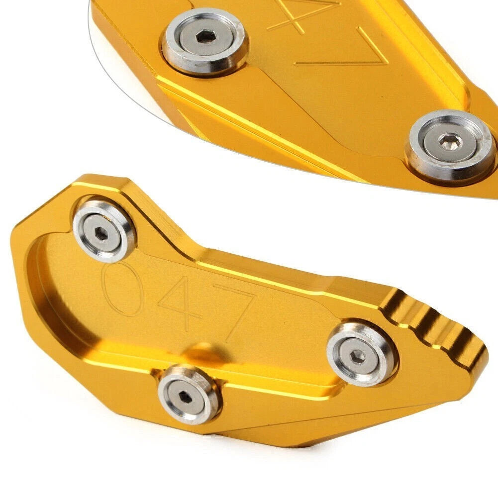 CNC Kickstand Side Stand Enlarger Plate for BMW R1200RS R1200R (2015–2016)