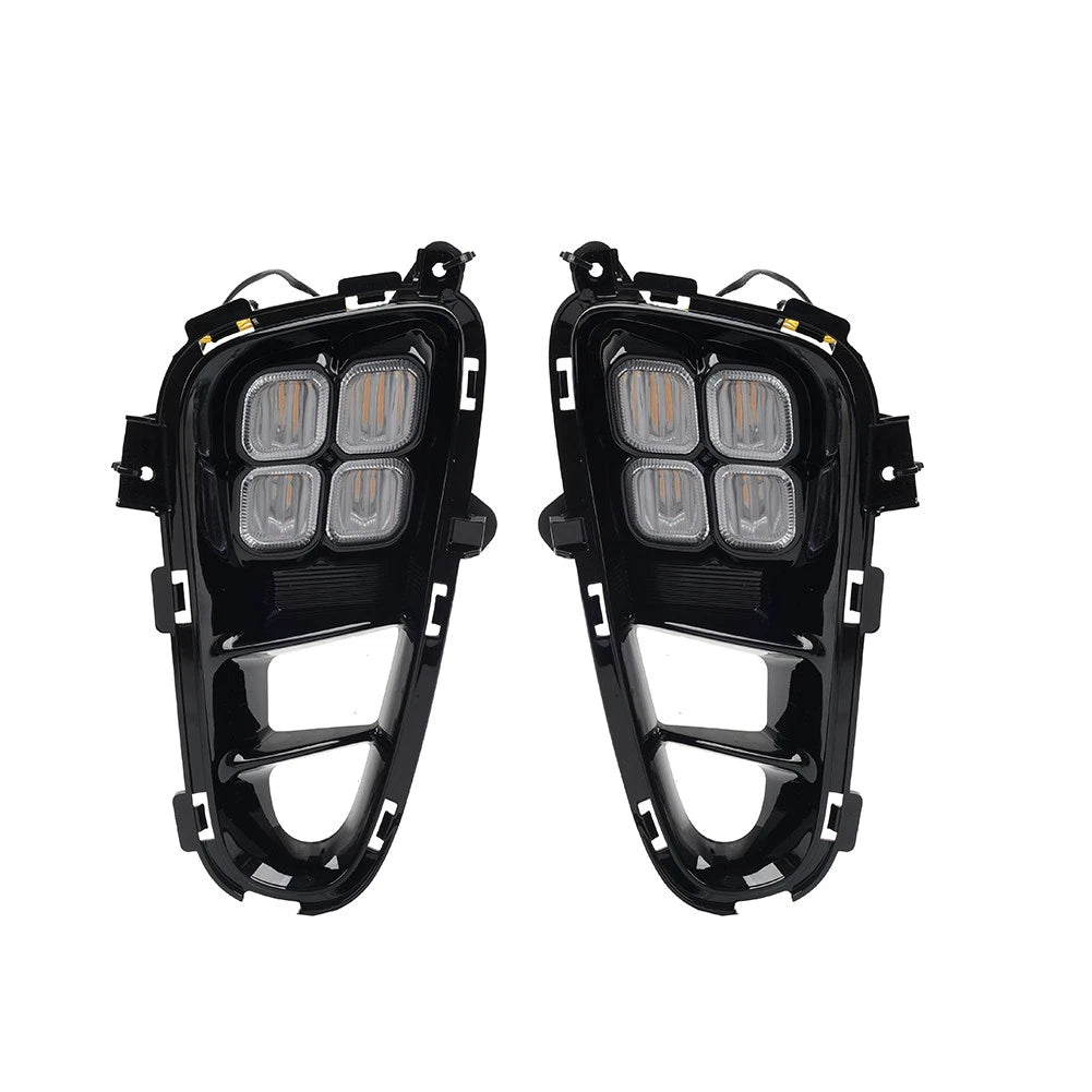 2X Daytime Running Light Turn Signal Fog Lamp for Kia Telluride (2020–2023)