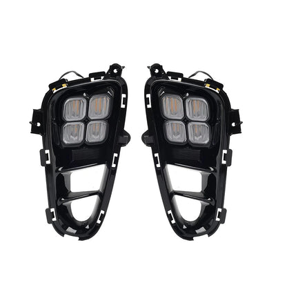 2X Daytime Running Light Turn Signal Fog Lamp for Kia Telluride (2020–2023)